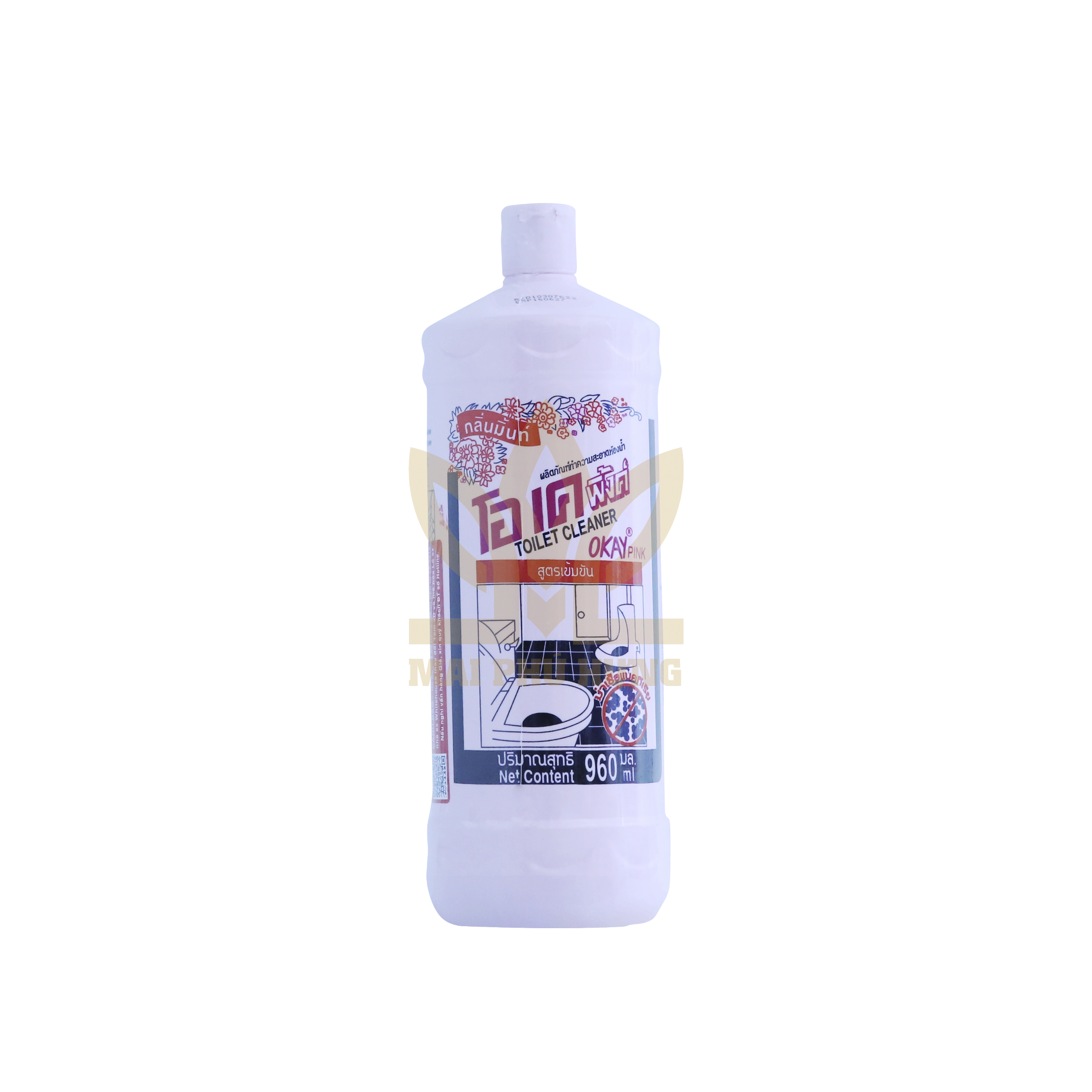 Nước Tẩy Bồn Cầu OKAY Pink 960ml 14 Nước tẩy bồn cầu OKAY 1