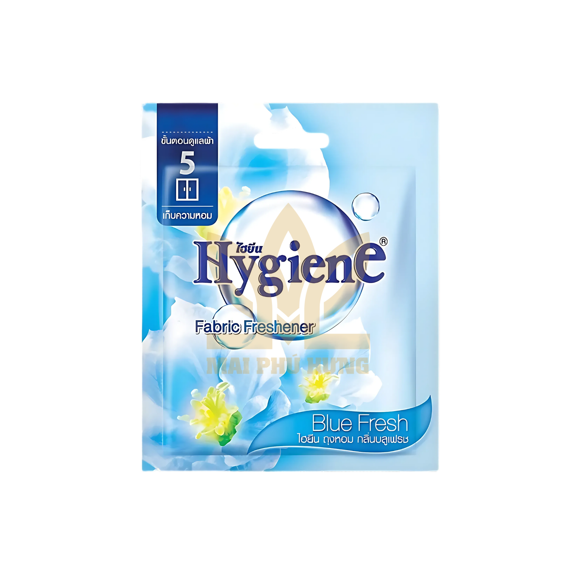 Túi thơm Hygiene Blue Fresh gói 8g 14 Túi thơm Hygiene Blue Fresh gói 8g