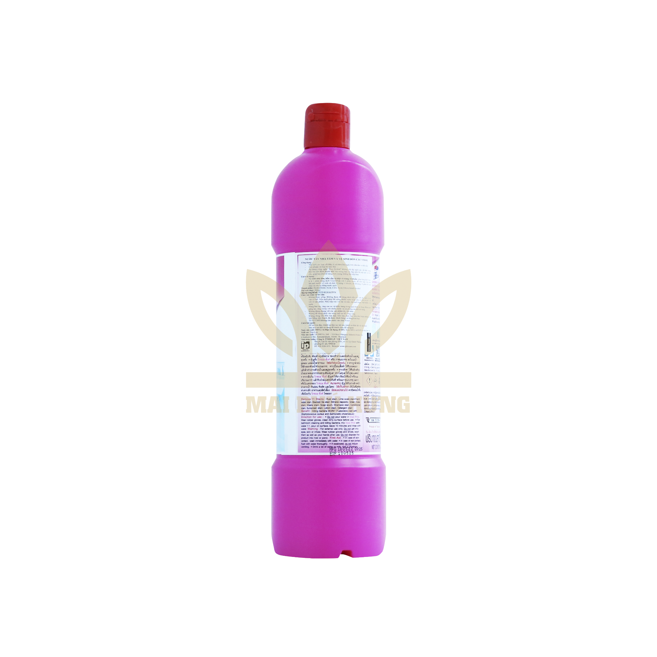 Nước Tẩy Bồn Cầu và Nhà Tắm Vixol Pink 900ml 16 Nước Tẩy Bồn Cầu và Nhà Tắm Vixol Pink 900ml