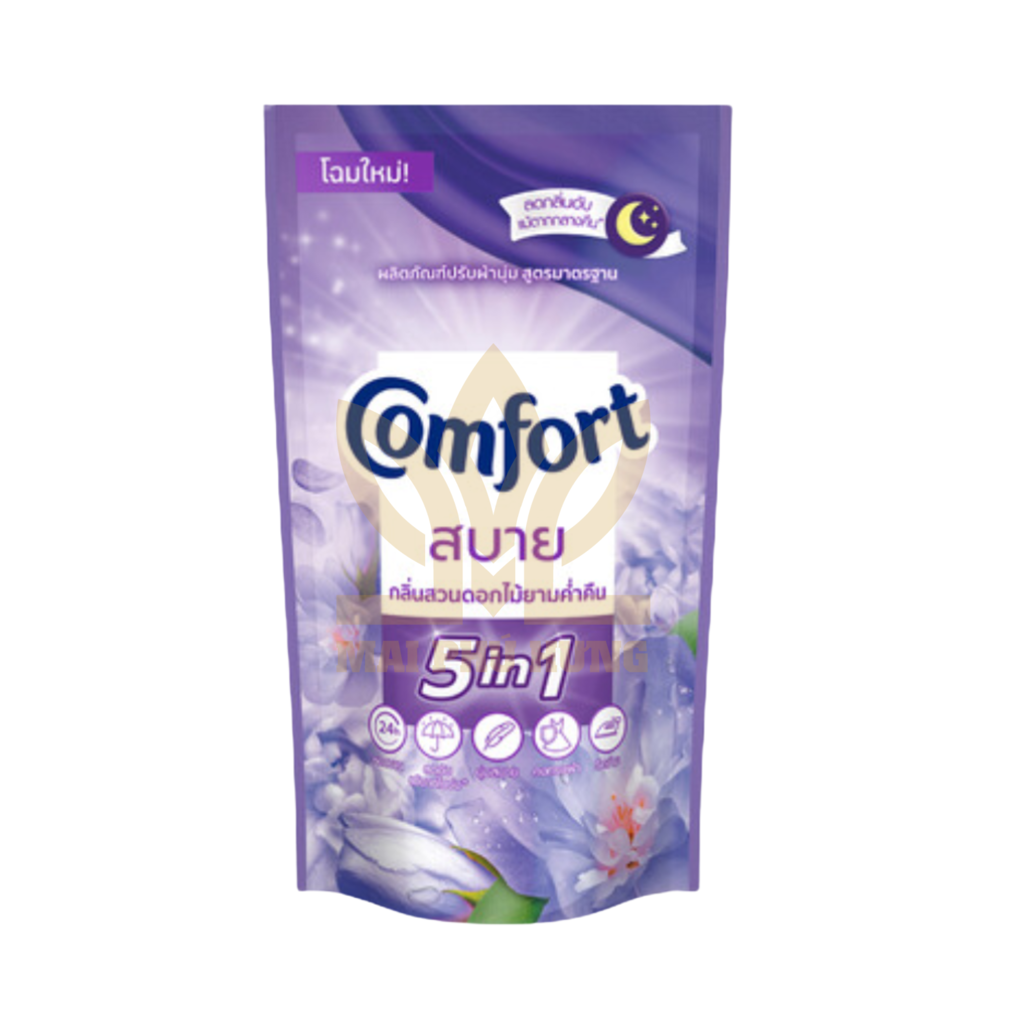 Nước xả Comfort Thái Lan Hương Hoa Vườn Đêm túi 500ml 14 Nước xả Comfort Thái Lan màu tím