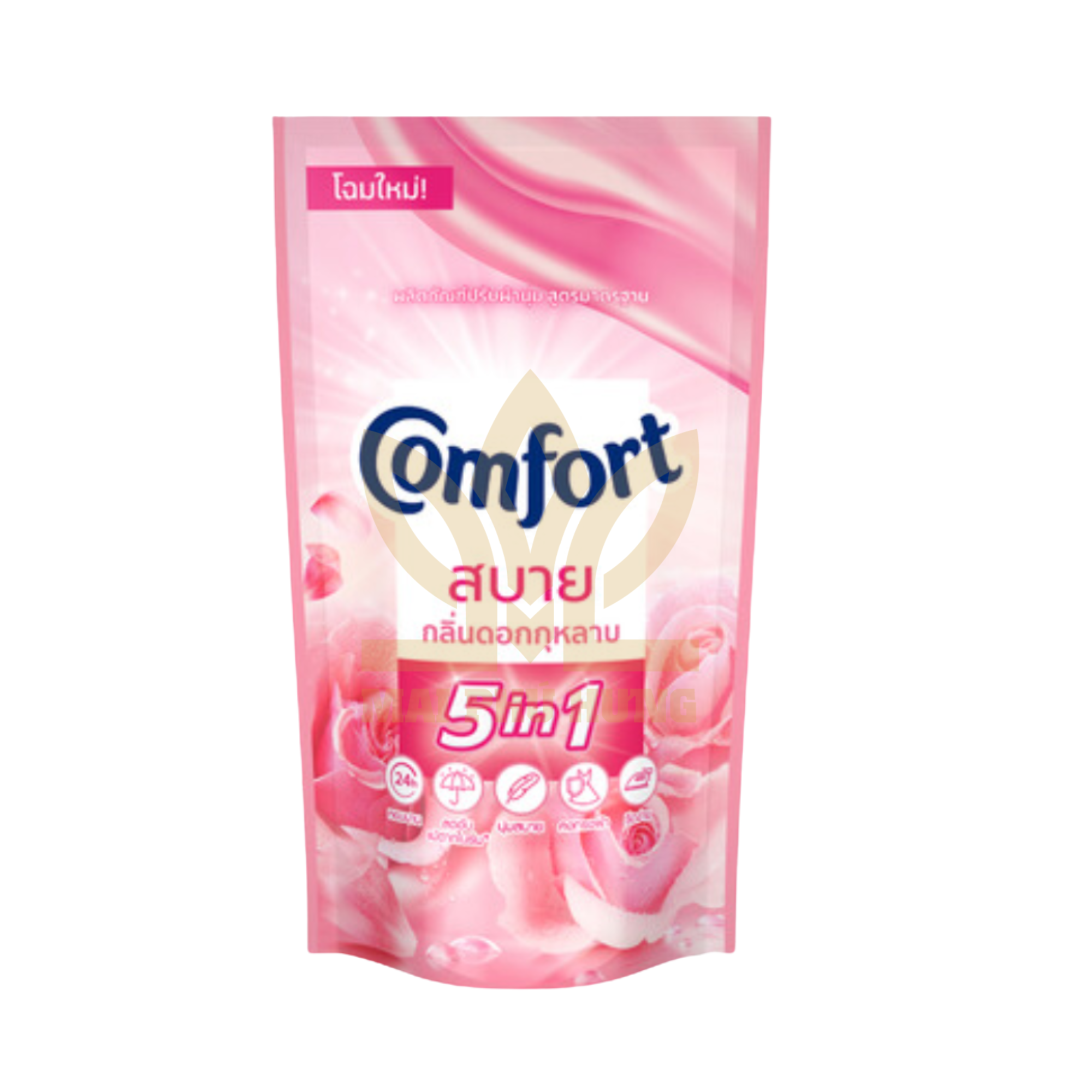 Nước xả Comfort Thái Lan Hương Hoa Hồng túi 500ml 14 Nước xả Comfort Thái Lan màu hồng