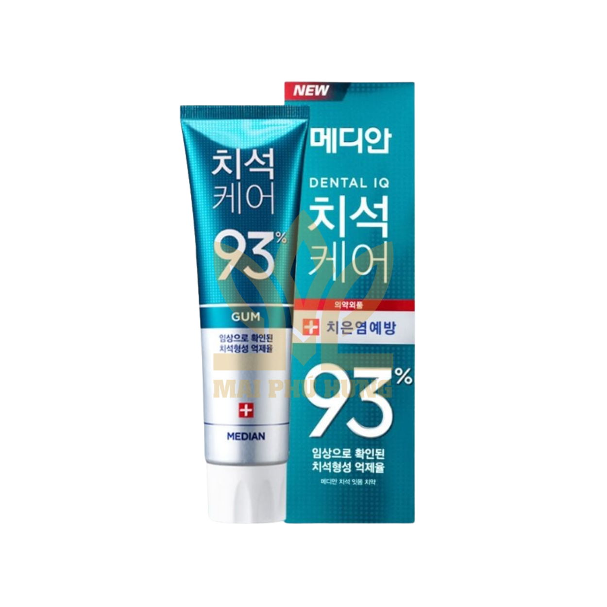 Kem đánh răng Median 93% Hàn Quốc Gum 120g 14 Kem đánh răng Median 93% Hàn Quốc Gum 120g
