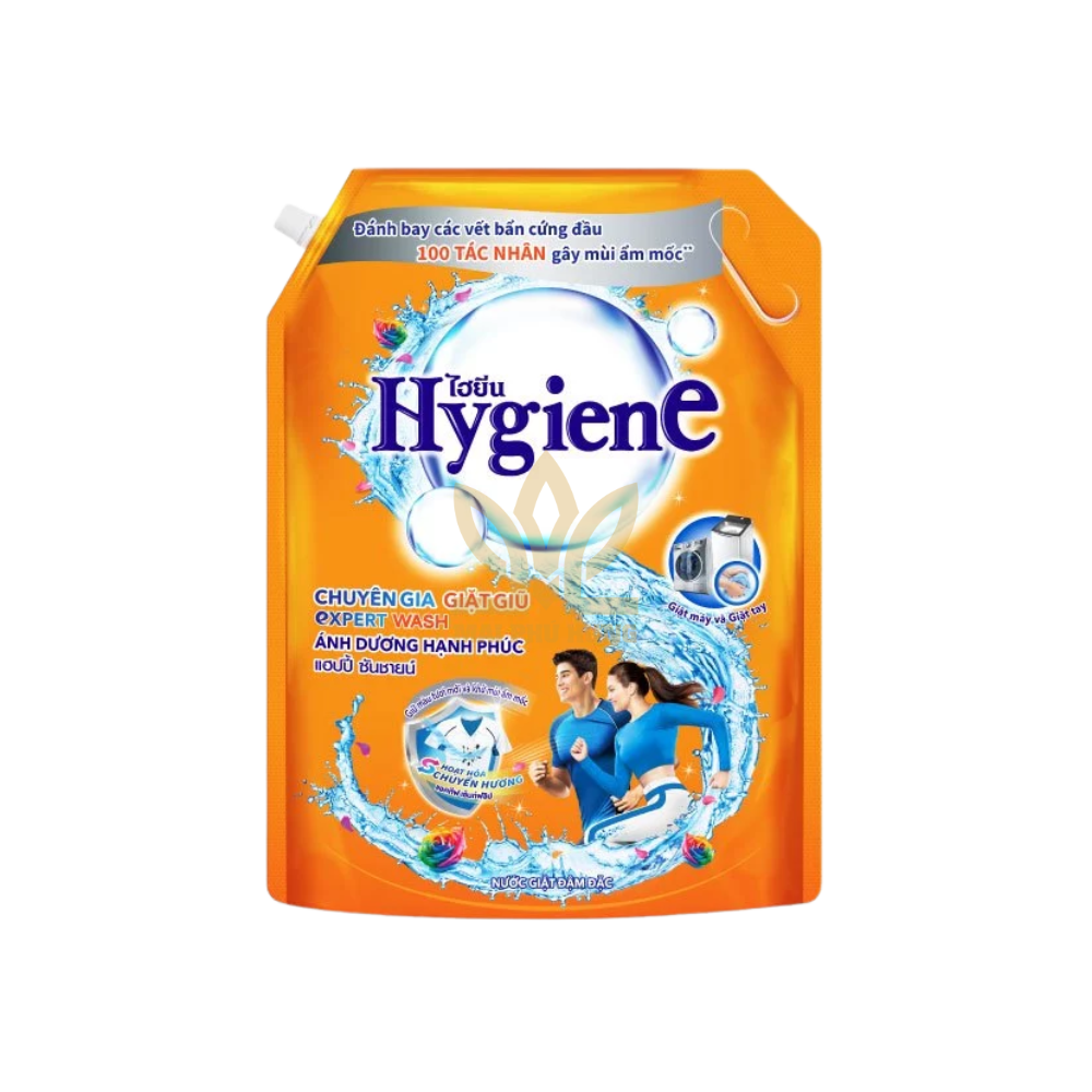 Nước giặt Hygiene Happy Sunshine Thái Lan túi 3 lít 14 Nước giặt Hygiene Happy Sunshine Thái Lan túi 3 lít