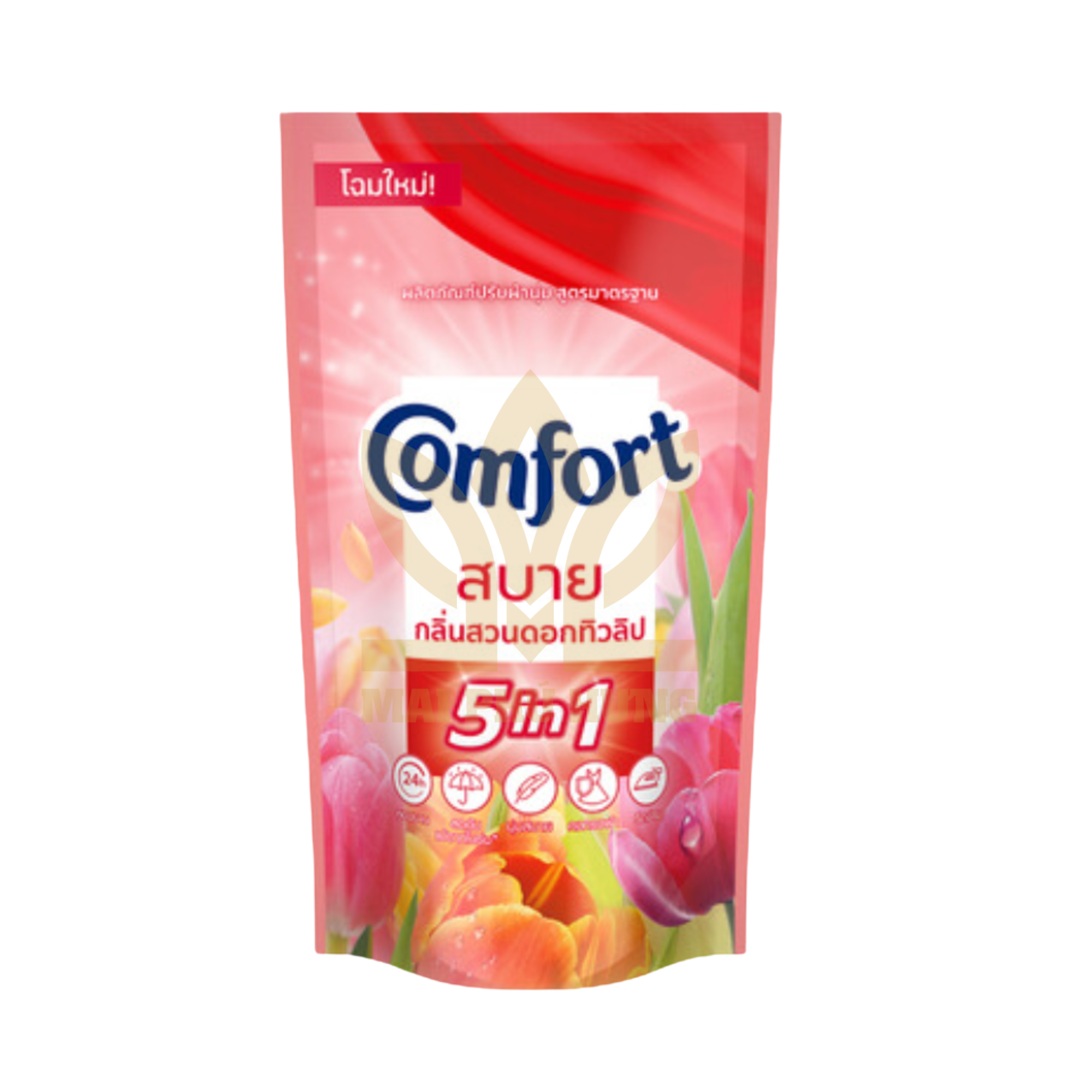 Nước xả Comfort Thái Lan Hương Hoa Tulip túi 500ml 14 Nước xả Comfort Thái Lan màu đỏ