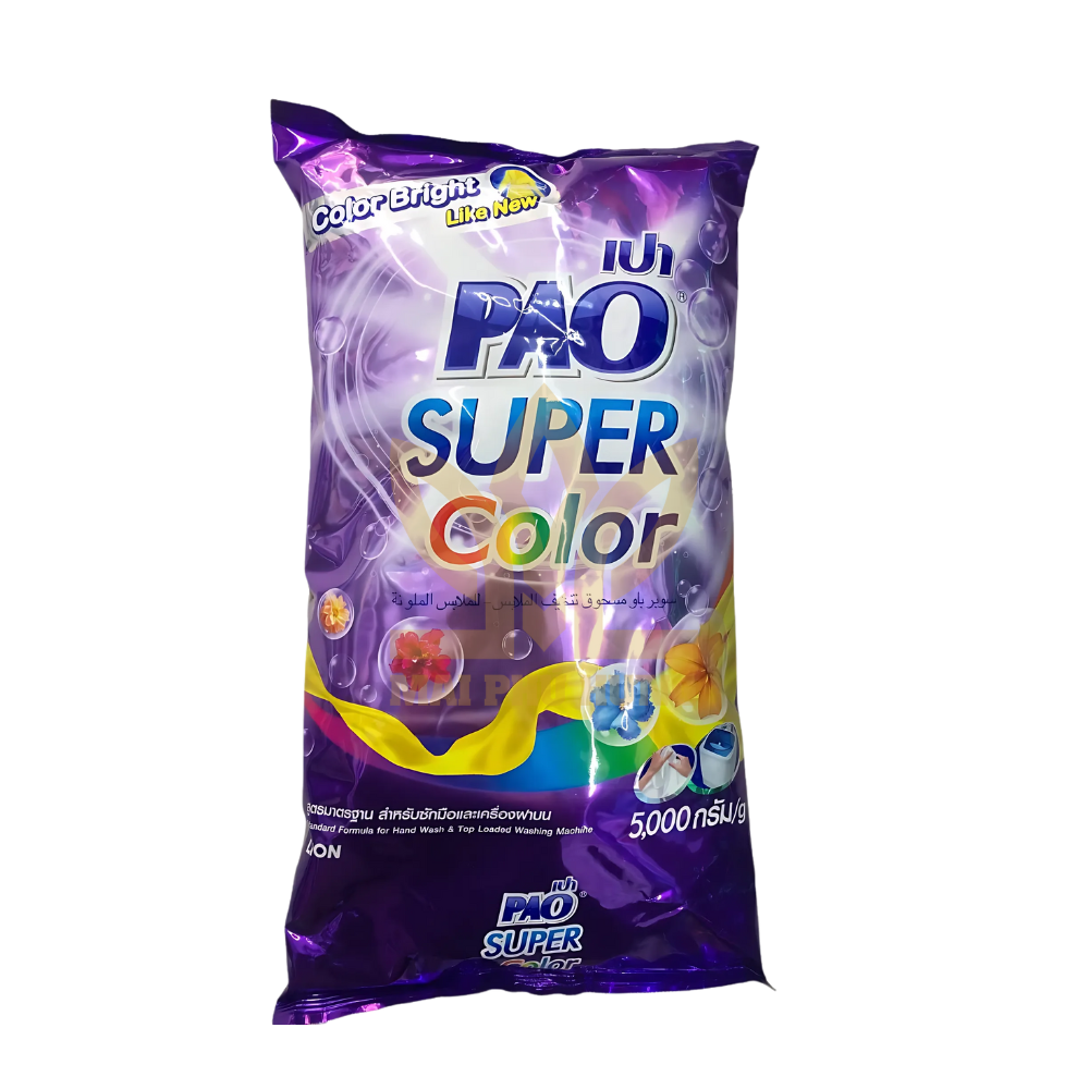 Bột Giặt Pao Super Color túi 5kg 14 Bột Giặt Pao Super Color túi 5kg