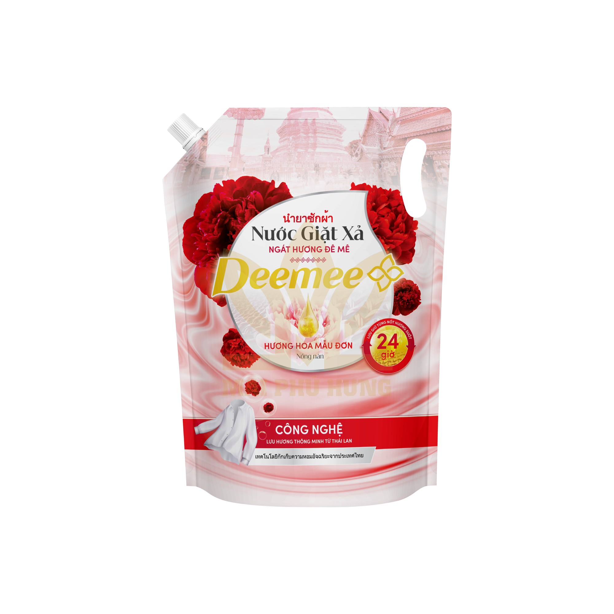 Nước giặt xả Deemee hương hoa mẫu đơn nồng nàn túi 2 kg 14 Nước giặt Deemee hương hoa mẫu đơn nồng nàn