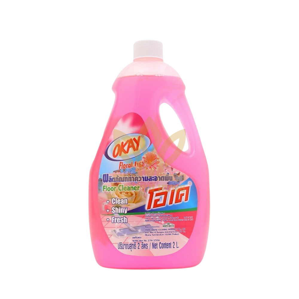 Nước lau sàn Okay Floral Fresh can 2 lít 14 Nước lau sàn Okay Floral Fresh can 2 lít
