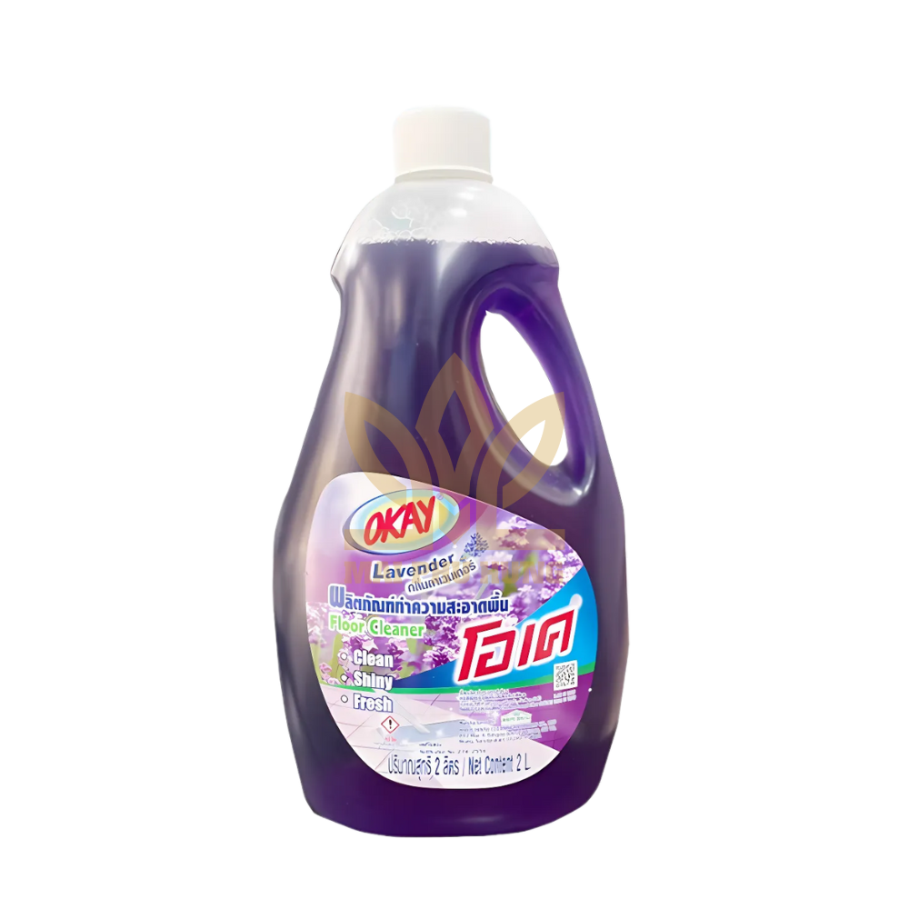 Nước lau sàn Okay Lavender can 2 lít 14 Nước lau sàn Okay Lavender can 2 lít