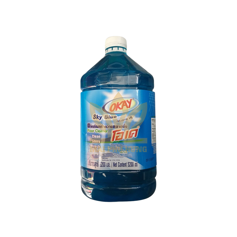 Nước lau sàn Okay Skyblue can 5 lít 14 Nước lau sàn Okay Skyblue can 5 lít