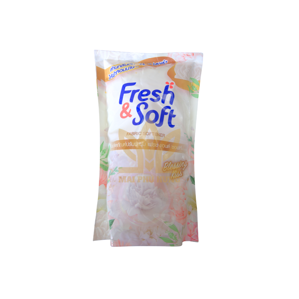 Nước xả Fresh & Soft Blessing Kiss túi 500ml 14 Nước xả Fresh & Soft Blessing Kiss túi 500ml