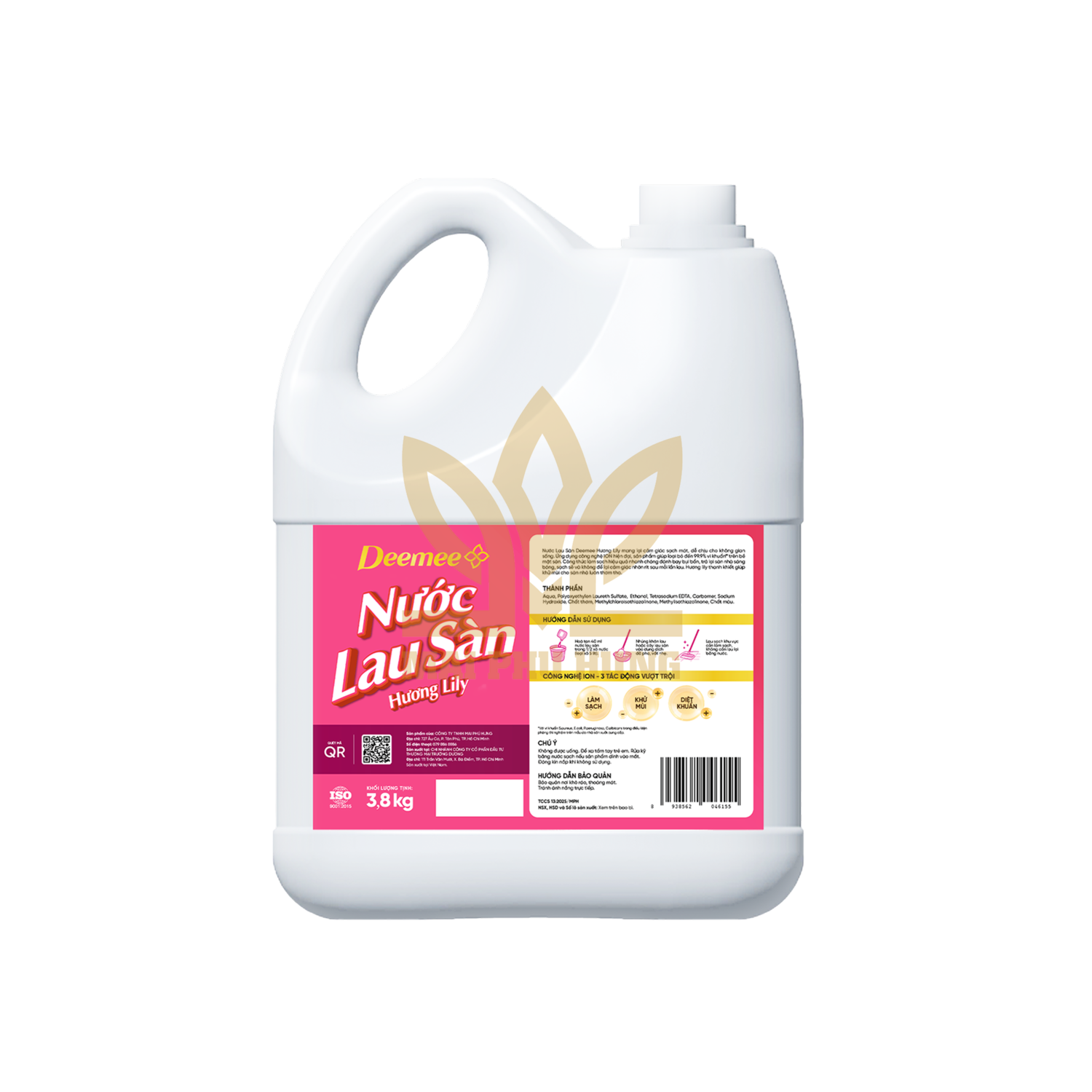 Nước Lau Sàn Deemee Hương Lily 15 Nước Lau Sàn Deemee Hương Lily - Ảnh 2