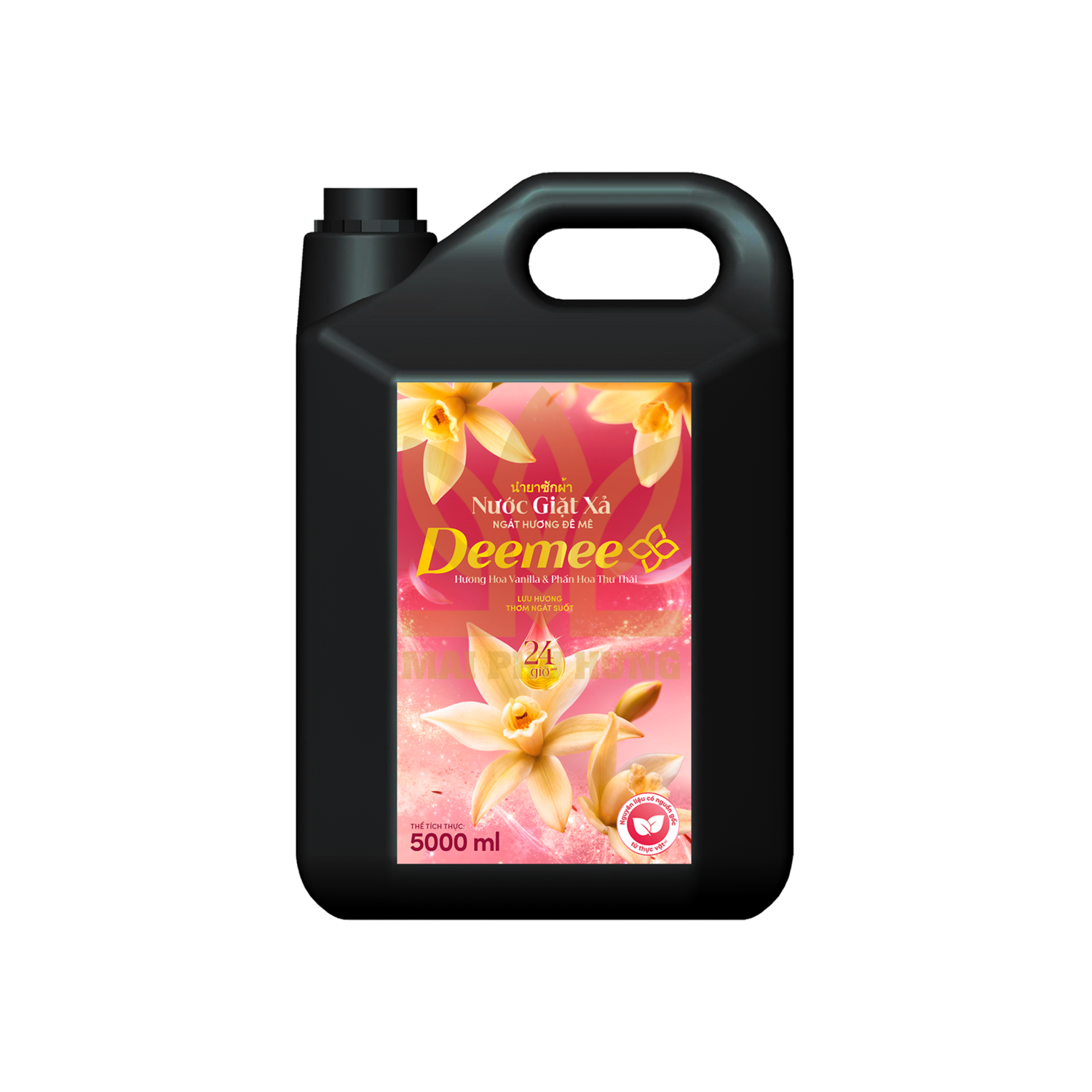 Nước Giặt Xả Deemee Hương Hoa Vanila và Phấn thư thái 5000ml 14 Nước Giặt Xả Deemee Hương Hoa Vanila và Phấn thư thái